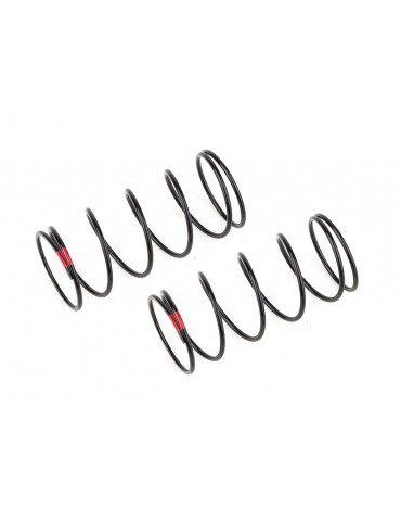 13mm Front Shock Springs, red 4.0lb/in, L44, 6.25T, 1.2D