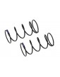 13mm Front Shock Springs, purple 4.6lb/in, L44, 5.75T, 1.2D