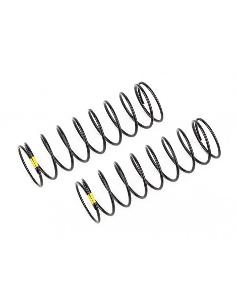 13mm Rear Shock Springs, yellow 2.3lb/in, L61, 9.5T, 1.2D