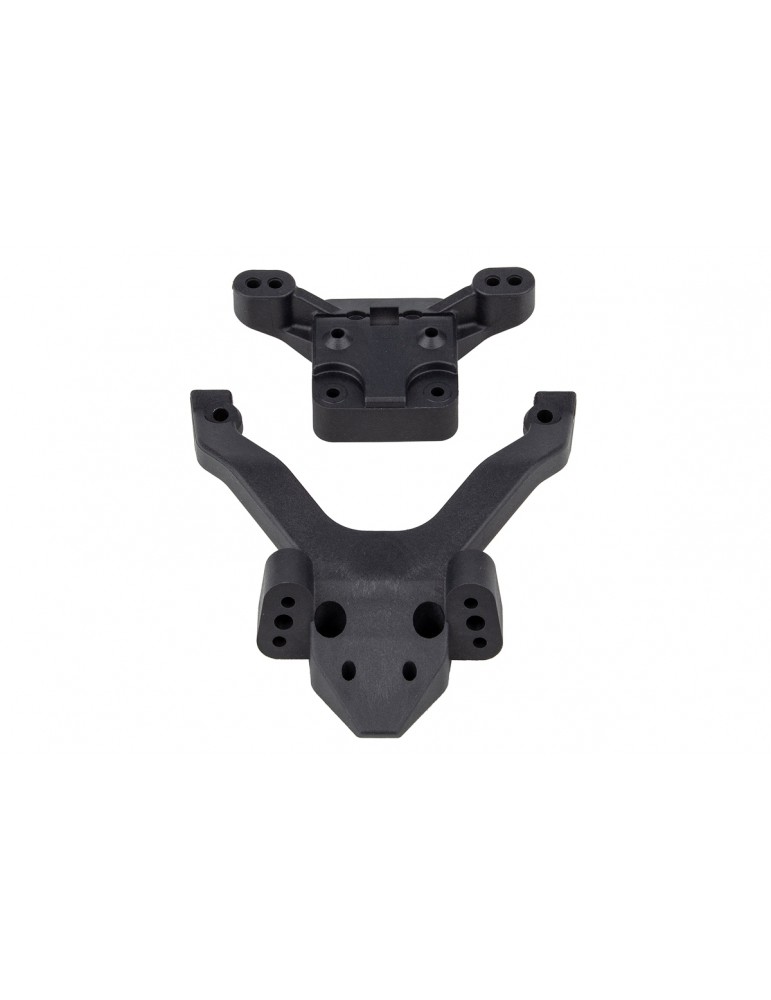 B6.4 FT Top Plate and Ballstud Mount, carbon