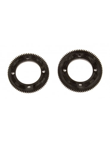 B74 Center Diff Spur Gears, 72T/48P, 78T/48P