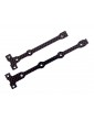 B74.1 FT Flex Chassis Brace Support Set, 2.0mm, carbon fiber