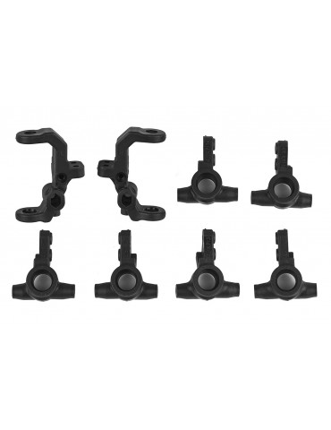 B7 FT Caster and Steering Blocks, carbon