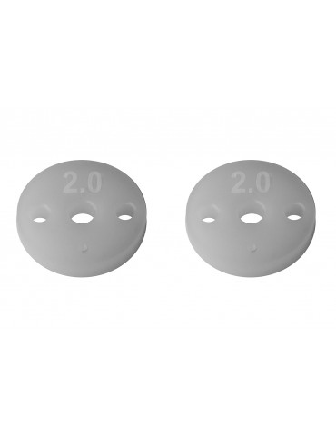 FT 13mm Shock Pistons, 2.5mm, 2x2.0