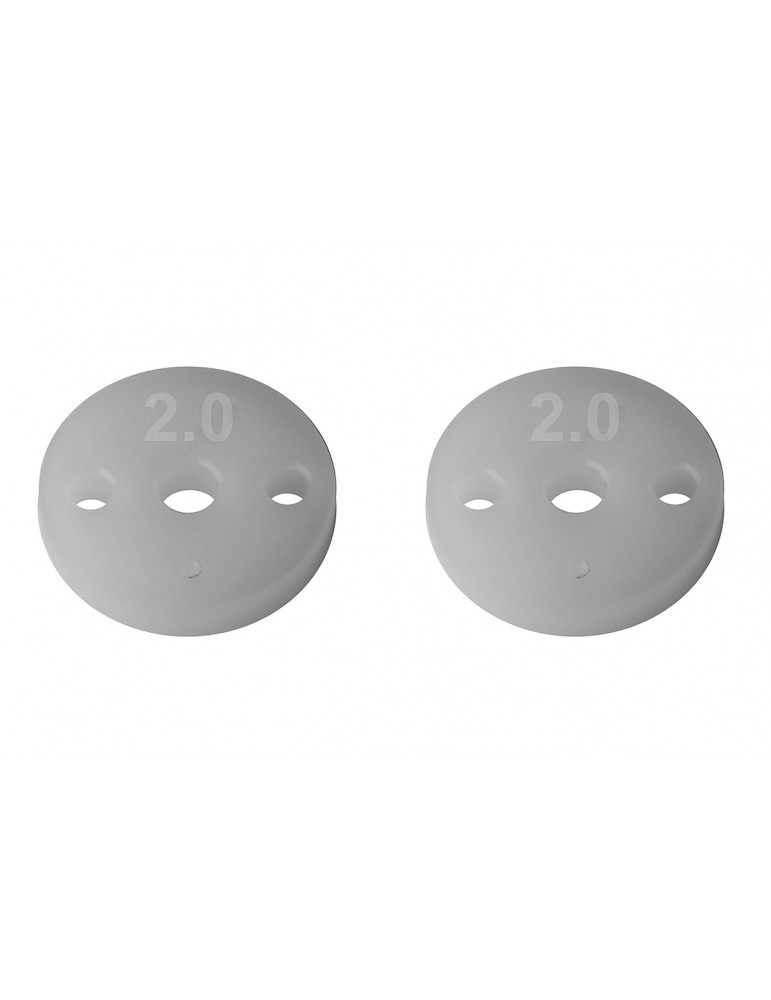 FT 13mm Shock Pistons, 2.5mm, 2x2.0