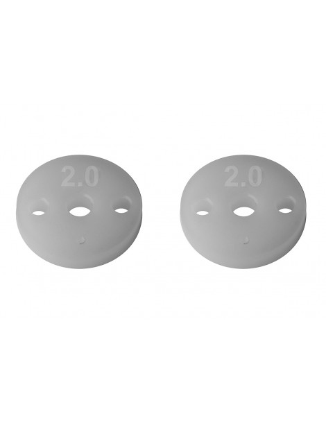 FT 13mm Shock Pistons, 2.5mm, 2x2.0