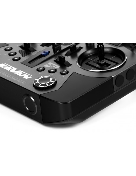 KAVAN V20 Grey 24 kanalų RC siųstuvas su telemetrija