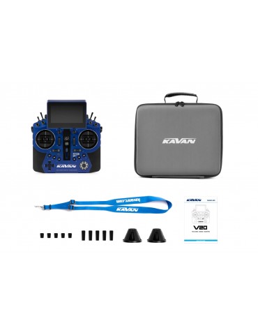 KAVAN V20 Blue 24 kanalų RC siųstuvas su telemetrija
