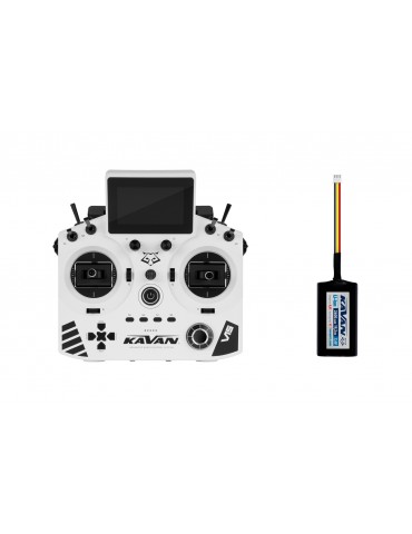 KAVAN V15 White 24 kanalų RC siųstuvas su ETHOS ir telemetrija