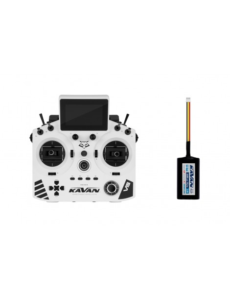 KAVAN V15 White 24 kanalų RC siųstuvas su ETHOS ir telemetrija