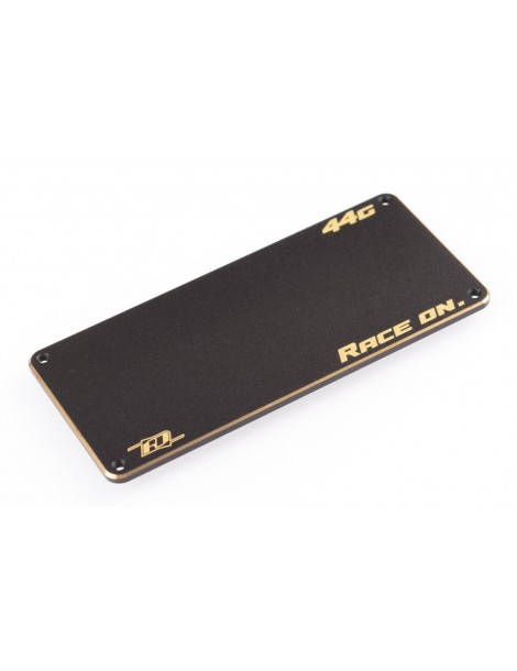 B6.4 | T6.4 | SC6.4 | B7 Heavy ESC Mounting Plate (Brass | 44g)