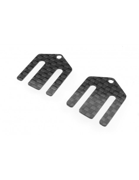 B7 CF Bulkhead Shim Set (0.5mm | 1mm)