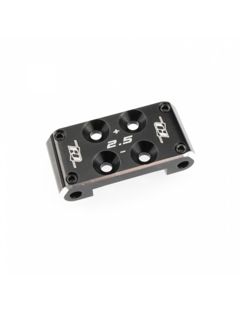 B7 Aluminium Bulkhead +/-2.5 (black)