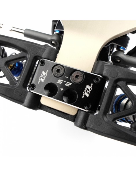 B7 Aluminium Bulkhead +/-2.5 (black)