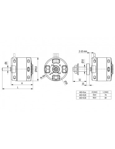 AXI 4120/20 V3 brushless