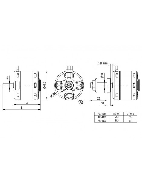 AXI 4120/20 V3 brushless
