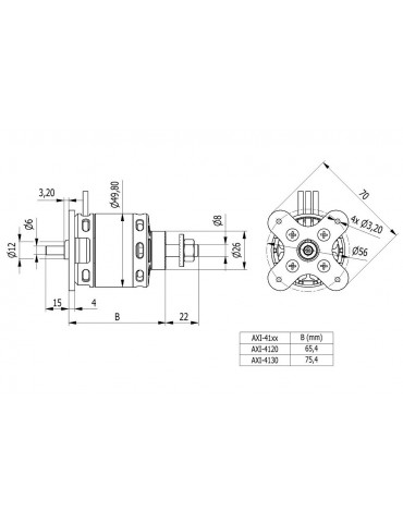 AXI 4120/20 V3 brushless