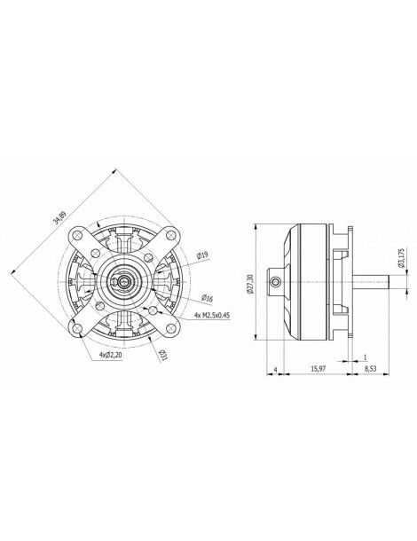 AXI 2204/RACE V2 Brushless