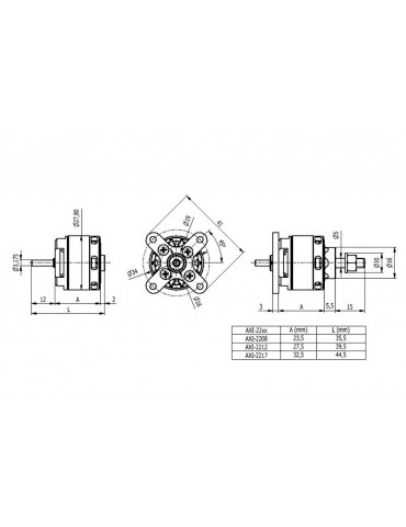 AXI 2217/12 V3 Brushless