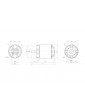 KAVAN Brushless motor C3530-1050
