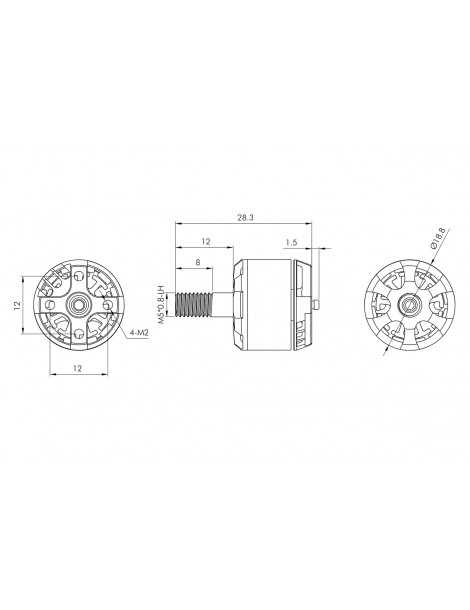 KAVAN Brushless Motor PRO 1915-3750