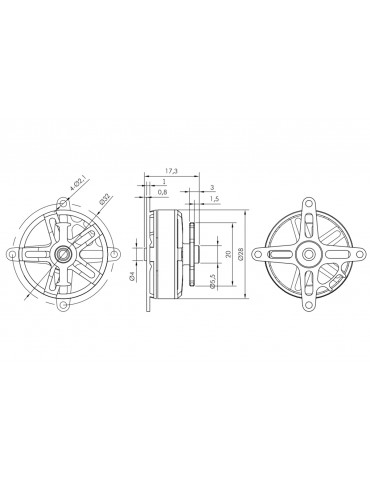 KAVAN Brushless Motor PRO 2811-1800