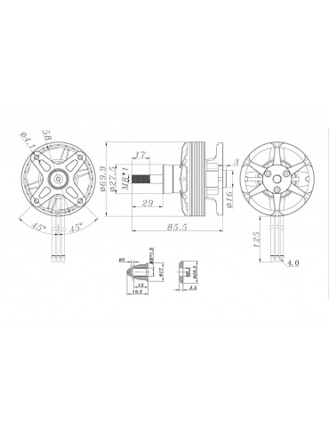 KAVAN Brushless Motor PRO 7025-510