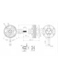 KAVAN Brushless Motor PRO 7025-510