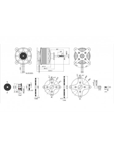KAVAN Brushless Motor PRO 8050-195