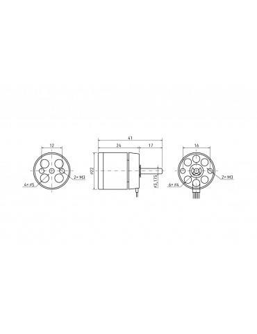 KAVAN Brushless Motor C2225-2000