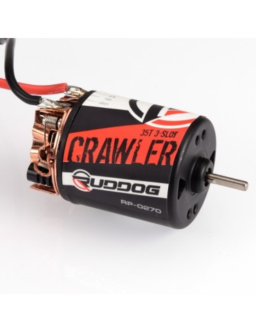 RUDDOG Crawler 35T 3-Slot Brushed Motor