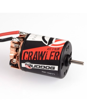 RUDDOG Crawler 45T 3-Slot Brushed Motor