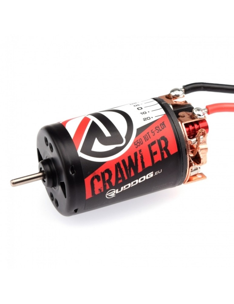 RUDDOG Crawler 550 10T 5-Slot Brushed Motor
