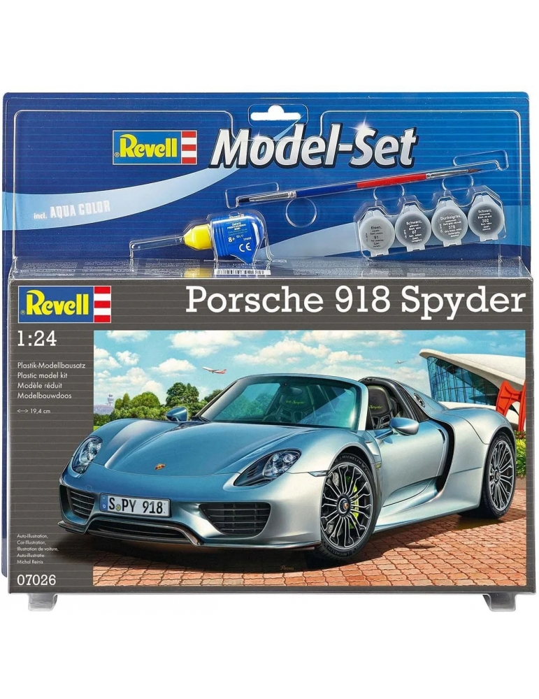Revell - Porsche 918 Spyder, 1/24, 07026