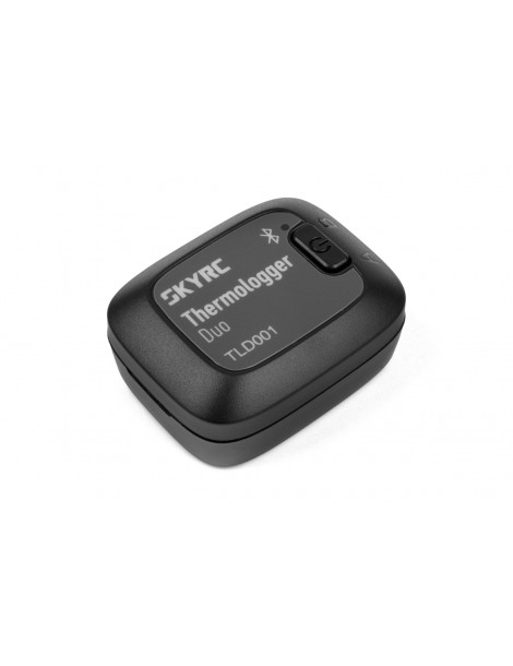 SKYRC TLD001 Thermologger Duo tai išmanus Bluetooth temperatūros duomenų registratorius