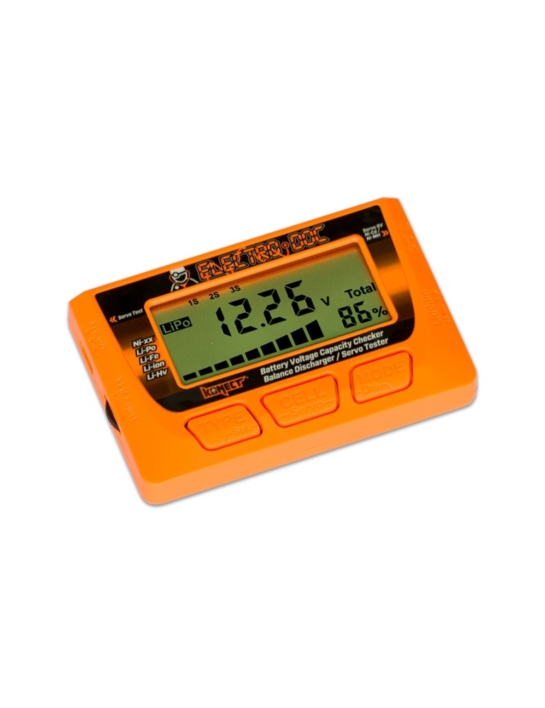 Battery Voltage Capacity Checker + servo tester