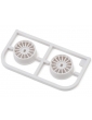 Wheel Set Kyosho Mini-Z AWD Narrow 0 Offset (2) White