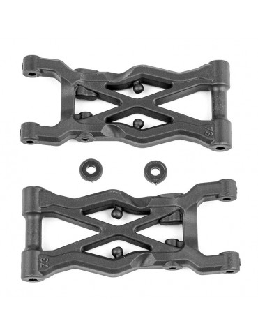 B6.3 FT Rear Suspension Arms 73mm, carbon fiber
