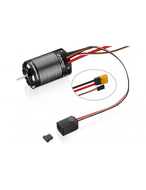 QuicRun Fusion PRO 2300kV integruotas bešepetėlinis ESC 60/200A RC kopimo modeliams