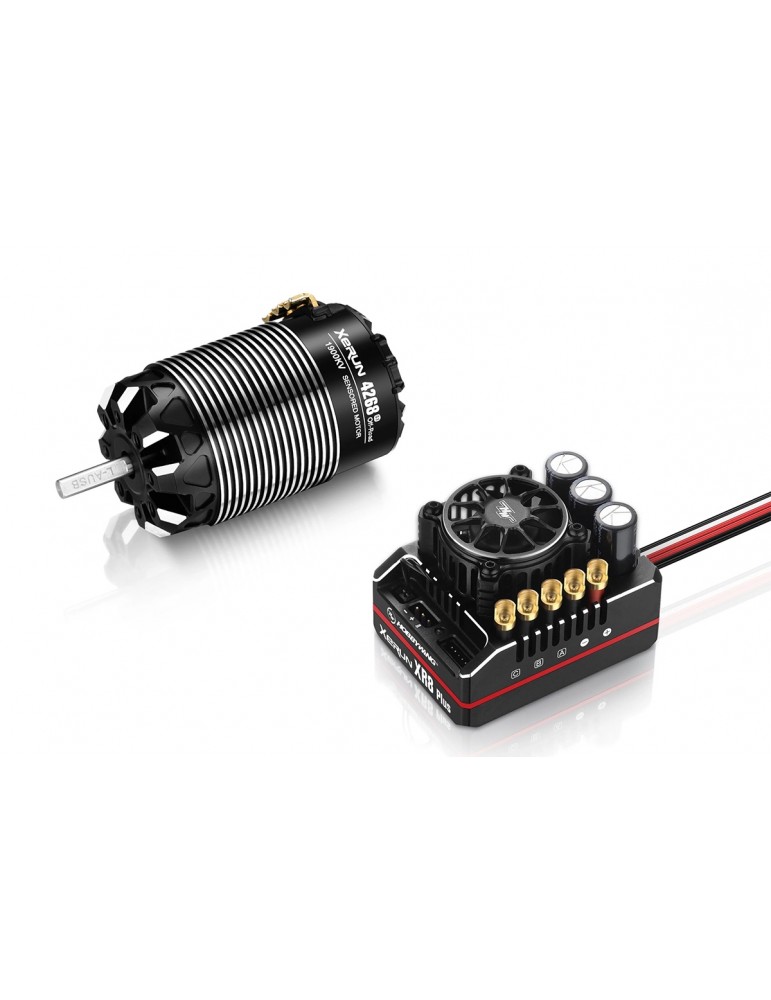 RC dalys bešepetėlinės pavaros komplektas XR8 Plus G2S 4268 1900KV XERUN – CyborgShop