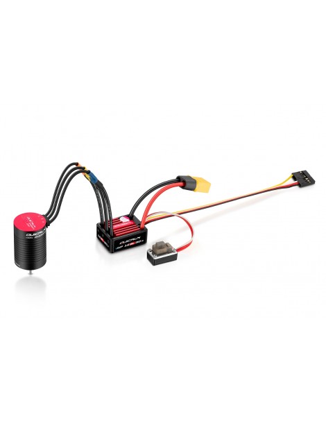 RC bešepetėlinis variklio ir reguliatoriaus komplektas 4500kV XT60 jungtis | CyborgShop