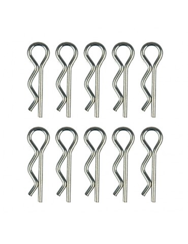 Body clips, 10 pcs.