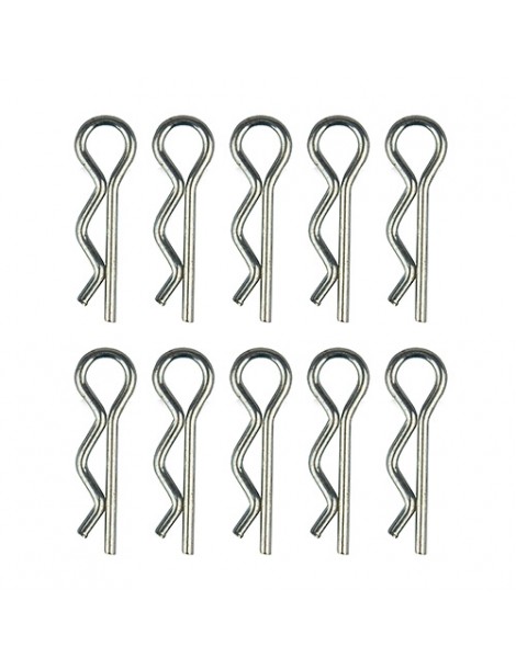 Body clips, 10 pcs.