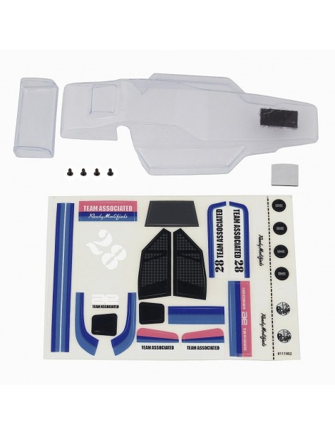 RC28 Buggy Body, clear