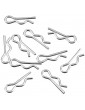 Body Clip 6mm Black (10)