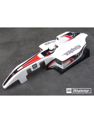 TYPE-6R 1/10 F1 clear body
