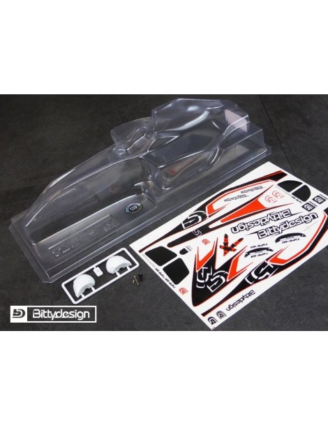 TYPE-6R 1/10 F1 clear body