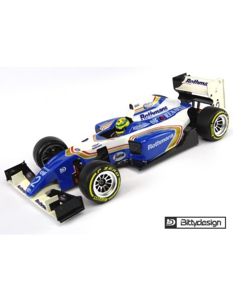 TYPE-6R 1/10 F1 clear body
