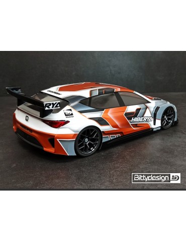 Bittydesign HYBERIA 1/10 clear body 190mm (for FWD)