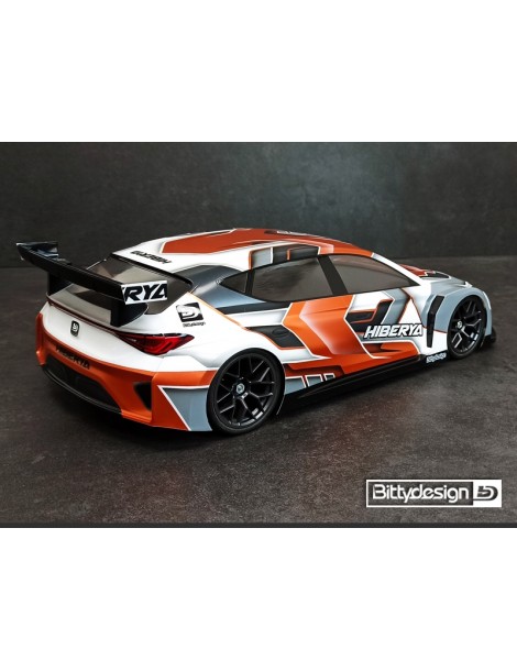 Bittydesign HYBERIA 1/10 clear body 190mm (for FWD)